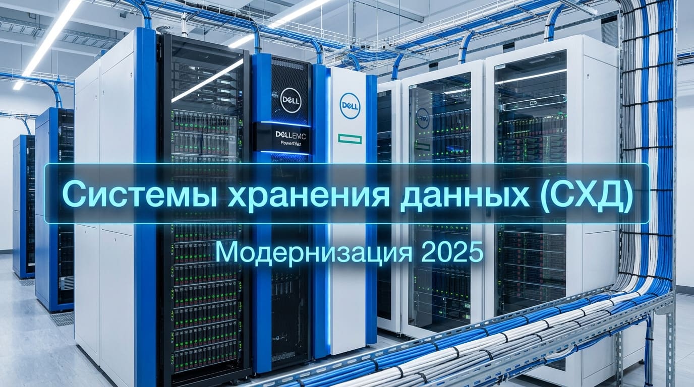 Корпоративные системы хранения с надписями