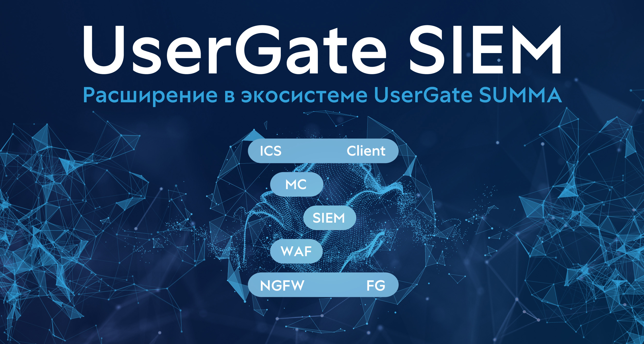  Графическое изображение экосистемы UserGate SUMMA